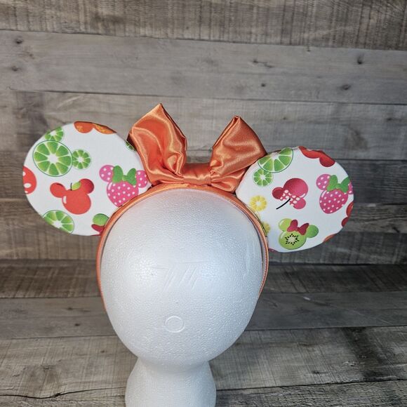Minnie Mouse Summertime Citrus Fruit Disney Ears Handmade - Picture 2 of 5